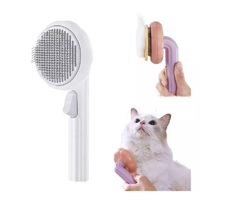 Cepillo Masajeador Peine Para Mascotas D