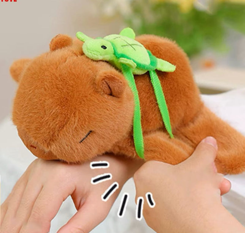 Pulsera Capibara Con Tortuga